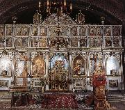 Nicolae Grigorescu The Church of Puchenii Mari Spain oil painting reproduction